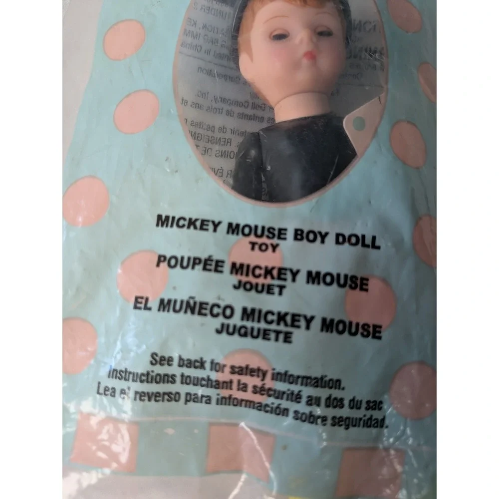 2004 Madame Alexander McDonalds Disney Mickey & Minnie Mouse Dolls NIP Set of 2